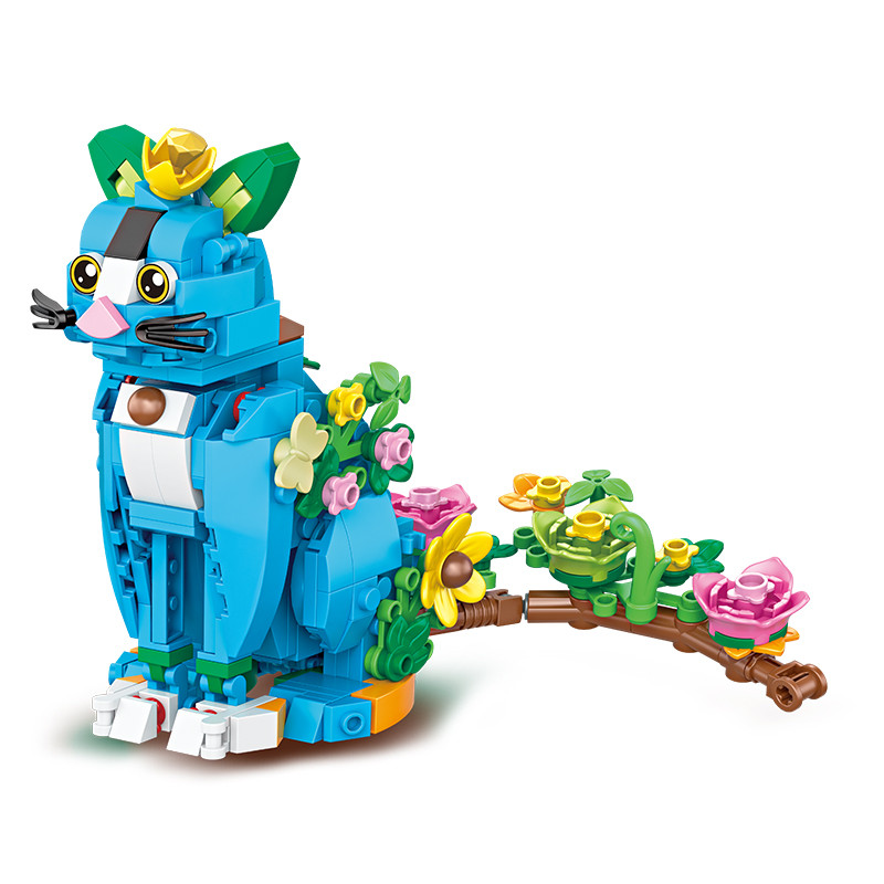 400pcs 3-In-1 Animal Transformation Building Blocks Set, Gift